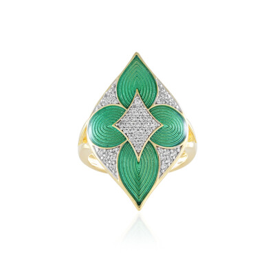 Zircon Silver Ring (Adela Silber)