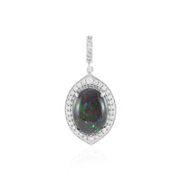 Mezezo Opal Silver Pendant