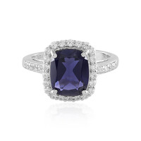 Iolite Silver Ring