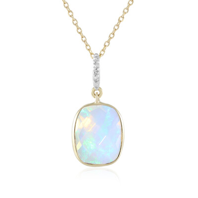 9K Welo Opal Gold Necklace