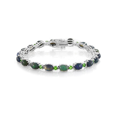 Mezezo Opal Silver Bracelet