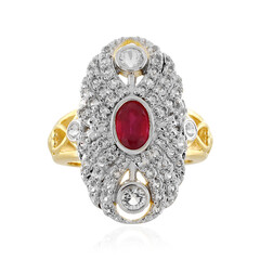 Madagascar Ruby Silver Ring
