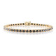 9K Black Diamond Gold Bracelet (de Melo)