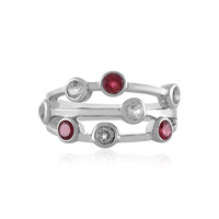 Madagascar Ruby Silver Ring
