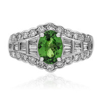 14K AAA Tsavorite Gold Ring (CIRARI)