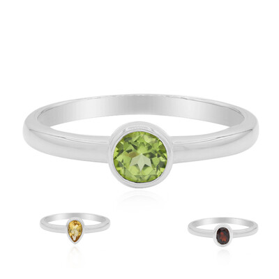 Citrine Silver Ring