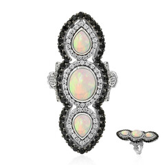 Welo Opal Silver Ring (Dallas Prince Designs)