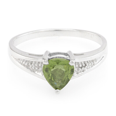 Mozambique Sapphire Silver Ring