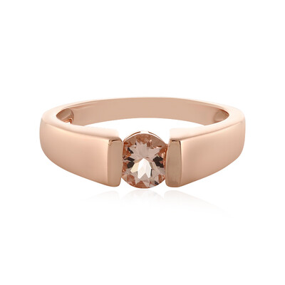 Morganite Silver Ring