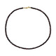 Mozambique Garnet Silver Necklace