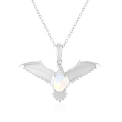 Welo Opal Silver Necklace