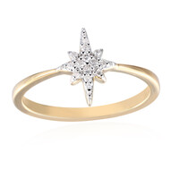 I3 (I) Diamond Silver Ring