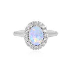 Welo Opal Silver Ring