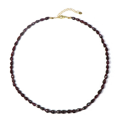 Rajasthan Rhodolite Silver Necklace