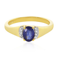 Madagascar Blue Sapphire Silver Ring
