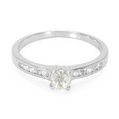Silver Shiller Sunstone Silver Ring
