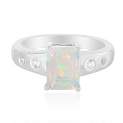 Welo Opal Silver Ring