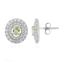 Alexandrite Silver Earrings