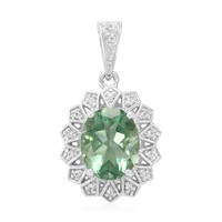 Esperanza Fluorite Silver Pendant