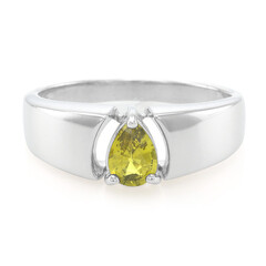 Brazilian Chrysoberyl Silver Ring
