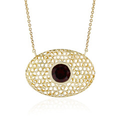 9K Rhodolite Gold Necklace (Ornaments by de Melo)