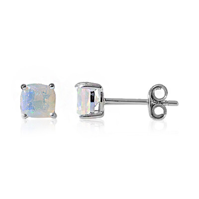 Welo Opal Silver Earrings
