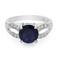 Ceylon Iolite Silver Ring