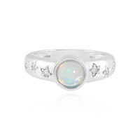 Welo Opal Silver Ring