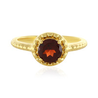 Indian Garnet Silver Ring