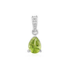Peridot Silver Pendant