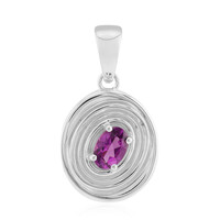 Roshoite Garnet Silver Pendant (Pallanova)