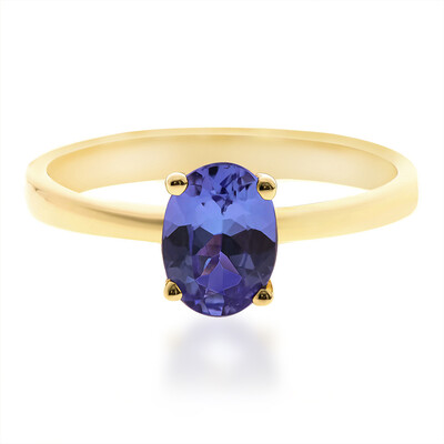 14K AAA Tanzanite Gold Ring (CIRARI)