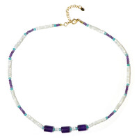 Amethyst Silver Necklace
