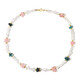White Quartz Silver Necklace