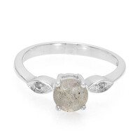 Romanian Spectrolite Silver Ring