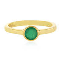 Socoto Emerald Silver Ring