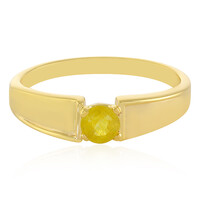 Madagascar Yellow Sapphire Silver Ring