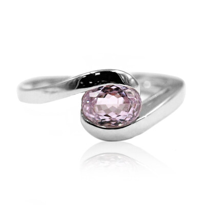 Brazilian Kunzite Silver Ring
