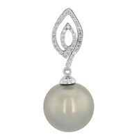 10K Tahitian Pearl Gold Pendant