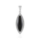 Black Onyx Silver Pendant