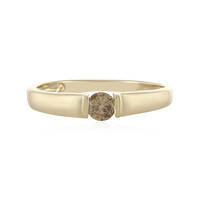 9K I1 Brown Diamond Gold Ring