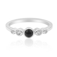 Black Onyx Silver Ring