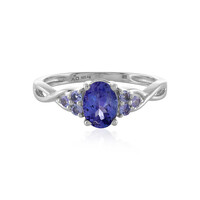Tanzanite Silver Ring