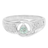 Fancy Tourmaline Silver Ring