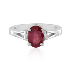 Madagascar Ruby Silver Ring