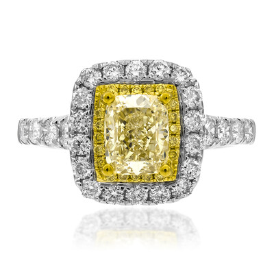 18K SI2 Yellow Diamond Gold Ring (CIRARI)
