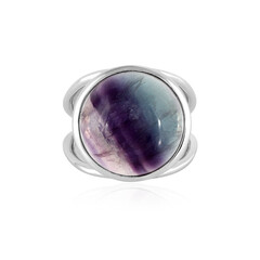 Fluorite Silver Ring