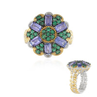 Tanzanite Silver Ring (Gems en Vogue)