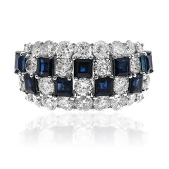 14K Ceylon Sapphire Gold Ring (CIRARI)