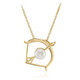 White Freshwater Pearl Silver Necklace